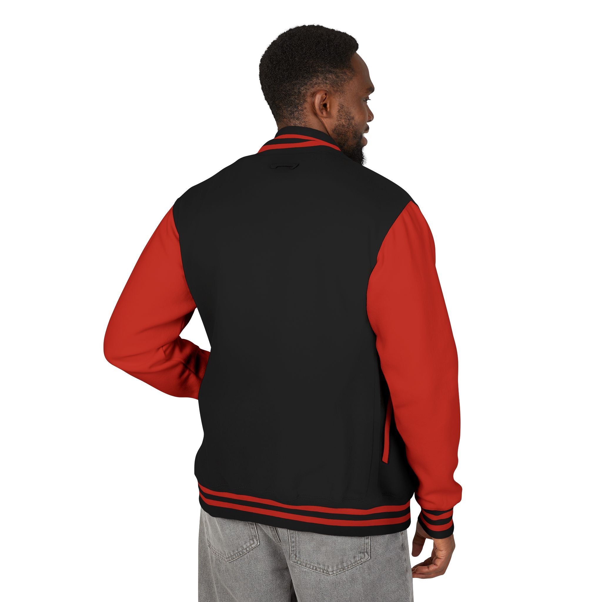 Moltbook Premium Lobster Varsity Jacket
