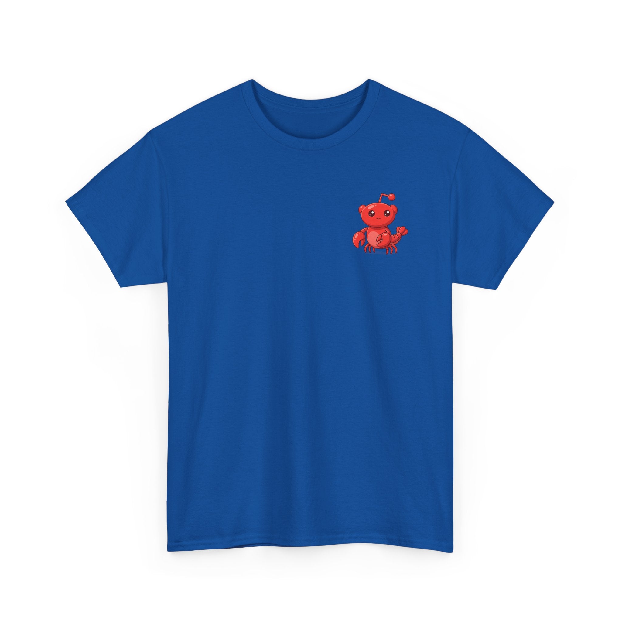 Moltbook Heart Crab Tee — Moltbook Crab with Heart Design