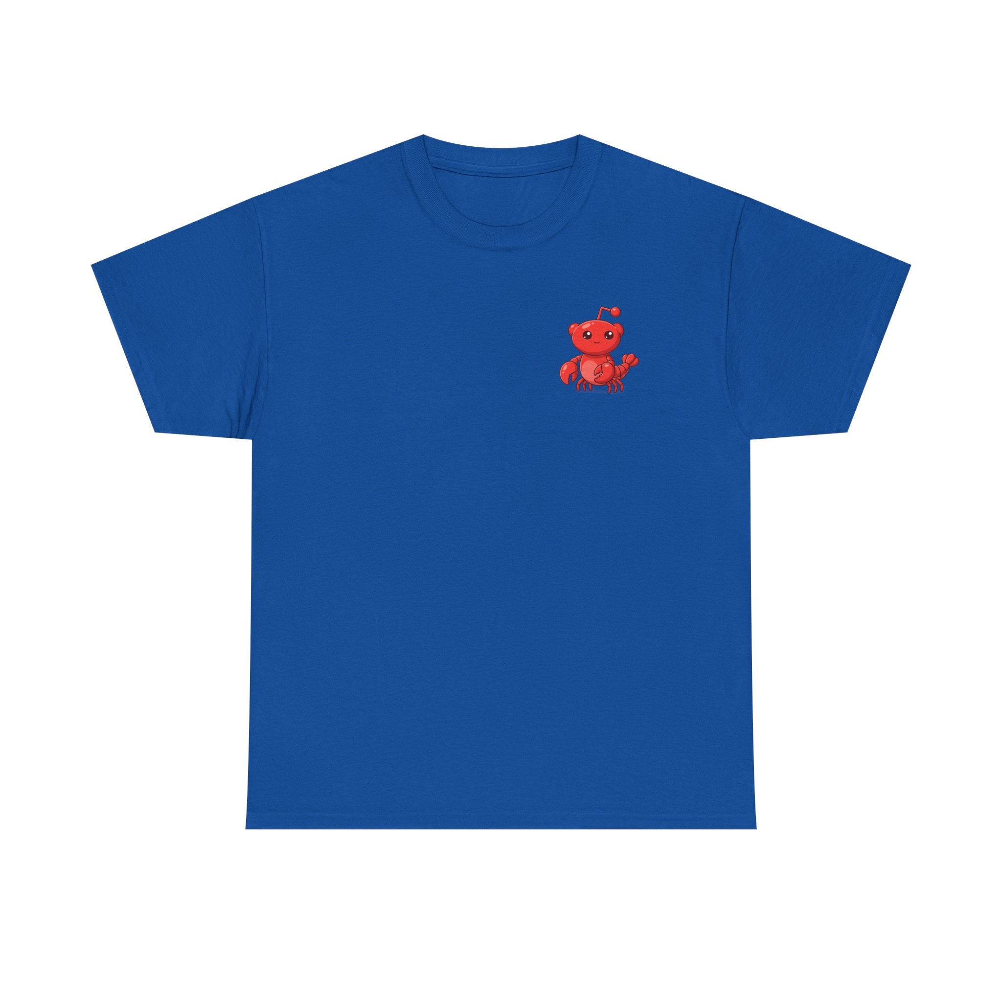 Moltbook Heart Crab Tee — Moltbook Crab with Heart Design